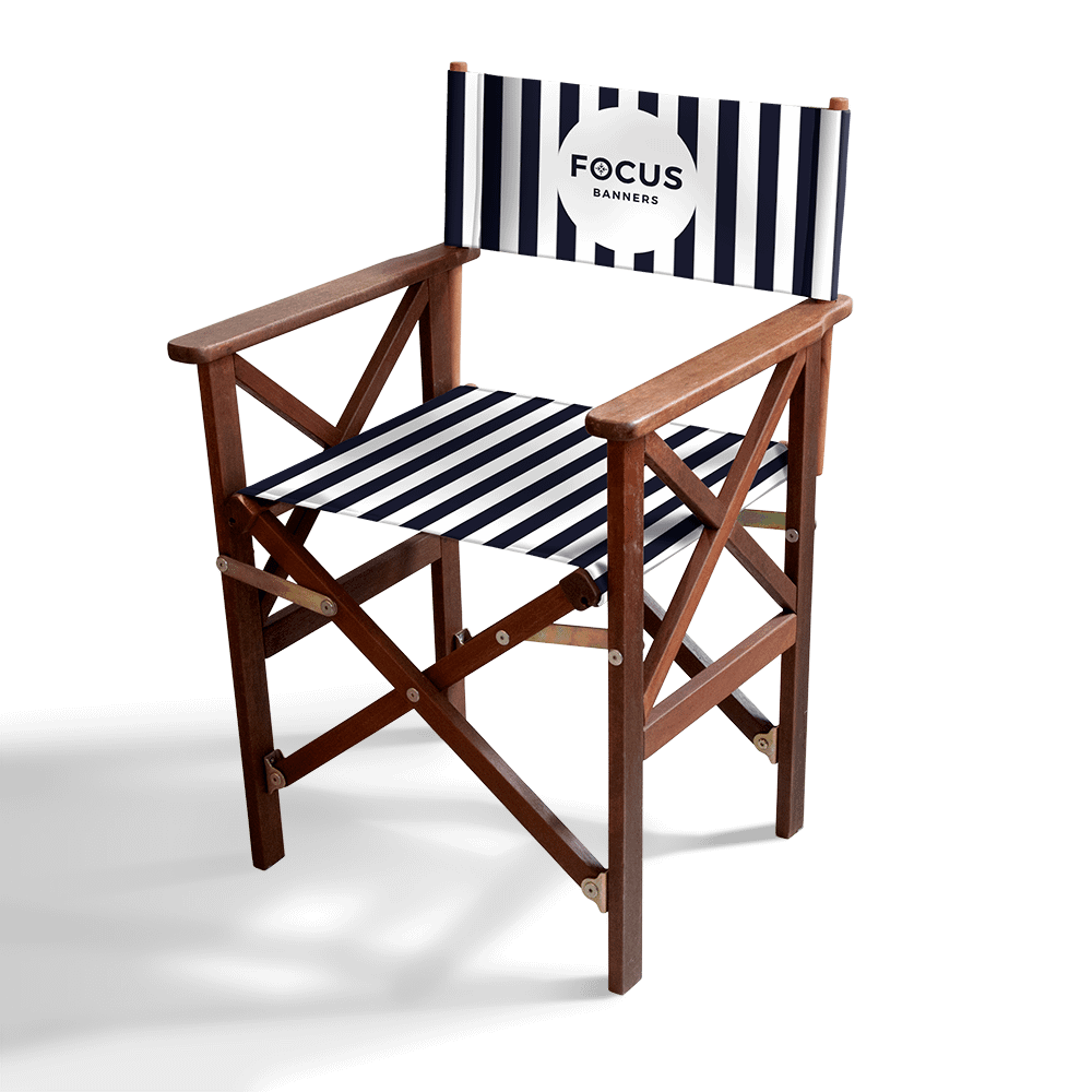 Custom directors chair 2025 covers